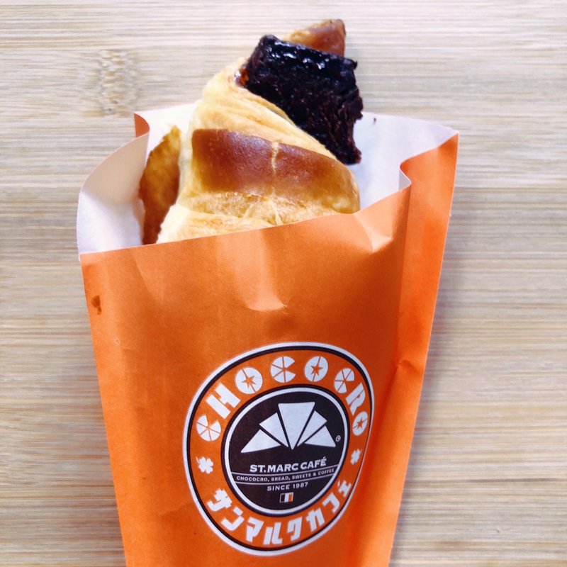 チョコクロ(サンマルクカフェ 武蔵小山店)