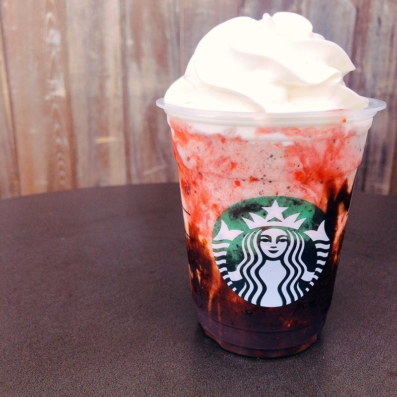 ストロベリーフラペチーノ(スターバックス コーヒー 西五反田店)
