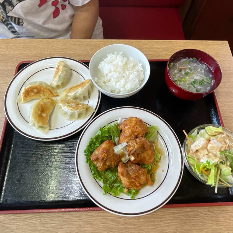 油淋鶏セット(華盛園)