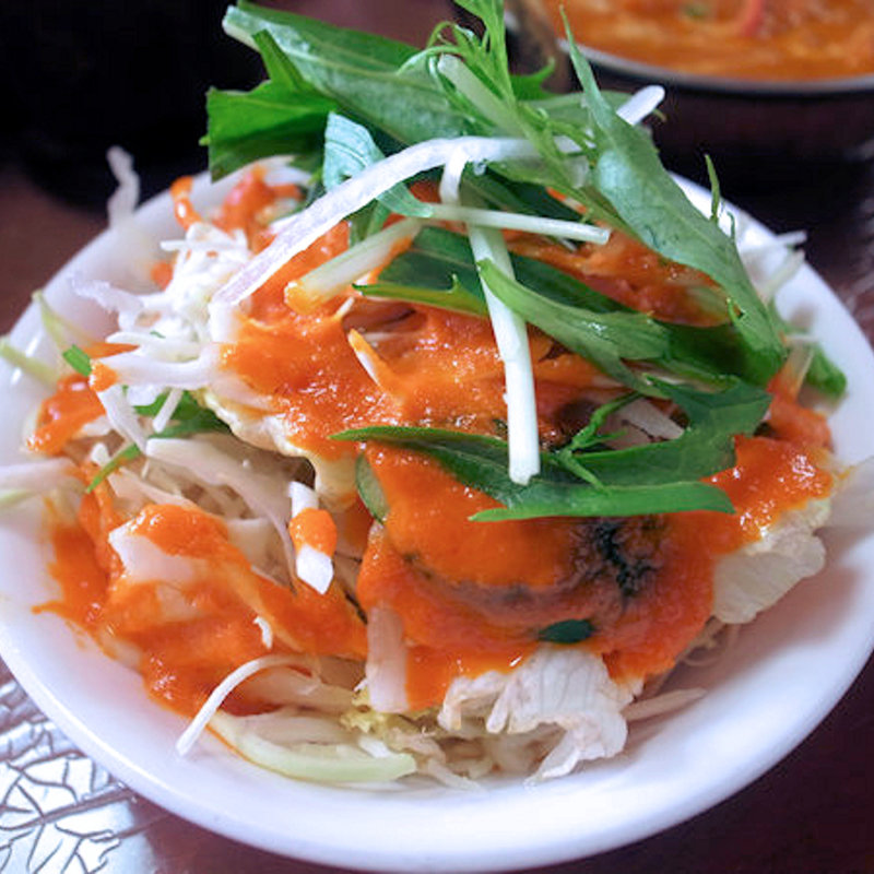 サラダ(インド料理のデュルガ)