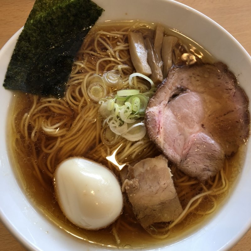 中華そば（しょうゆ）＋味玉(ふる川)