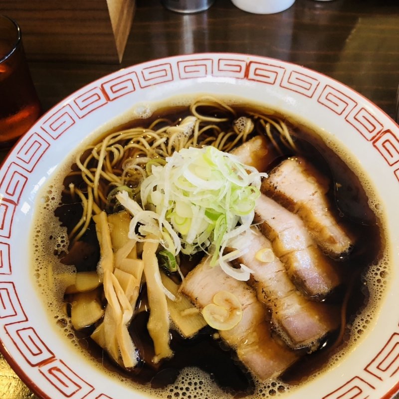 溜まり醤油　チャーシュー麺(おお田ラーメン店)