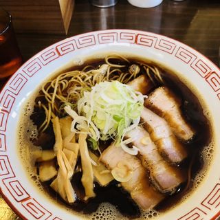 溜まり醤油　チャーシュー麺(おお田ラーメン店)