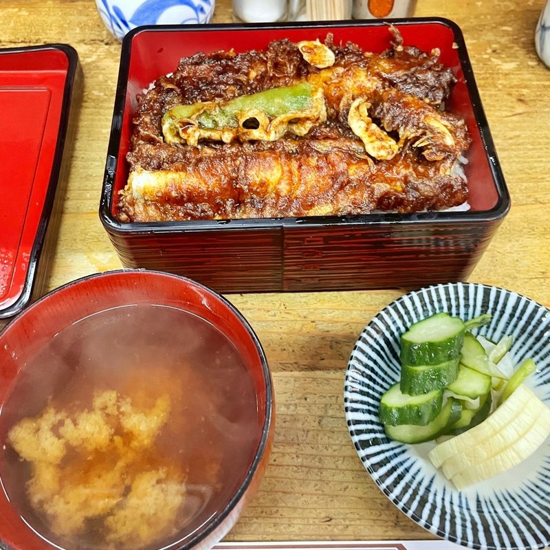 穴子天丼(天ぷら 中山)