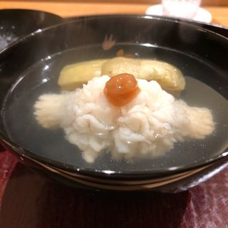 鱧のお椀(日本料理 太月)