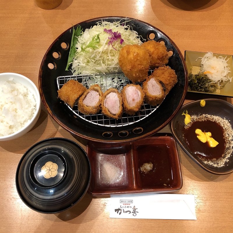 特選丸太ヘレカツ(しゃぶかつ かつ喜 アリオ八尾店)