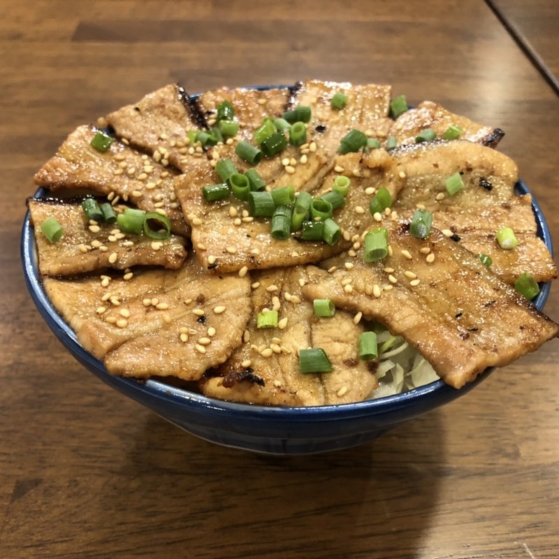 豚味噌焼丼(大衆食堂　かぶら屋　東池袋店)
