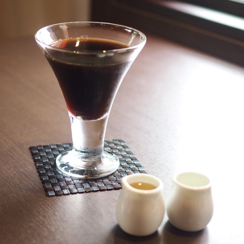 コーヒーゼリー(自家焙煎珈琲 珈家 -kaya-)