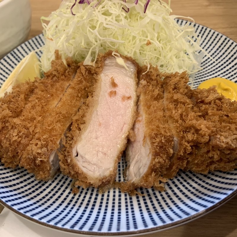 ロースかつ定食(とんかつ檍 大門店)