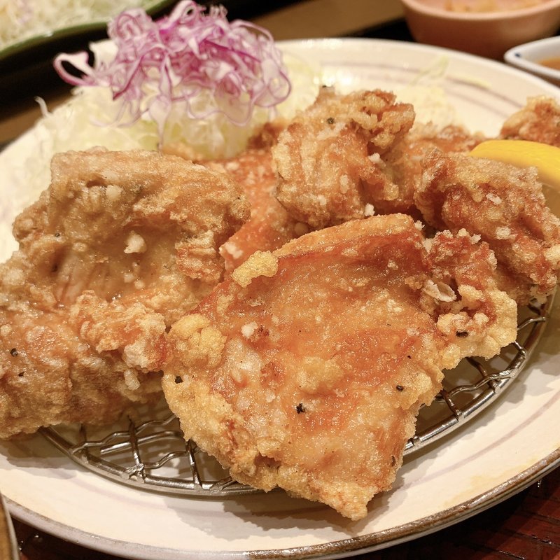 香味唐揚げ定食(大戸屋ごはん処 浅草橋店)