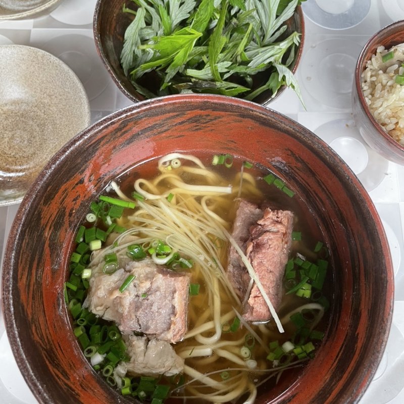 ソーキそば(すーまぬめぇ)