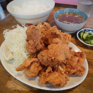 から揚げ＋ライス(登龍 （トウリュウ）)