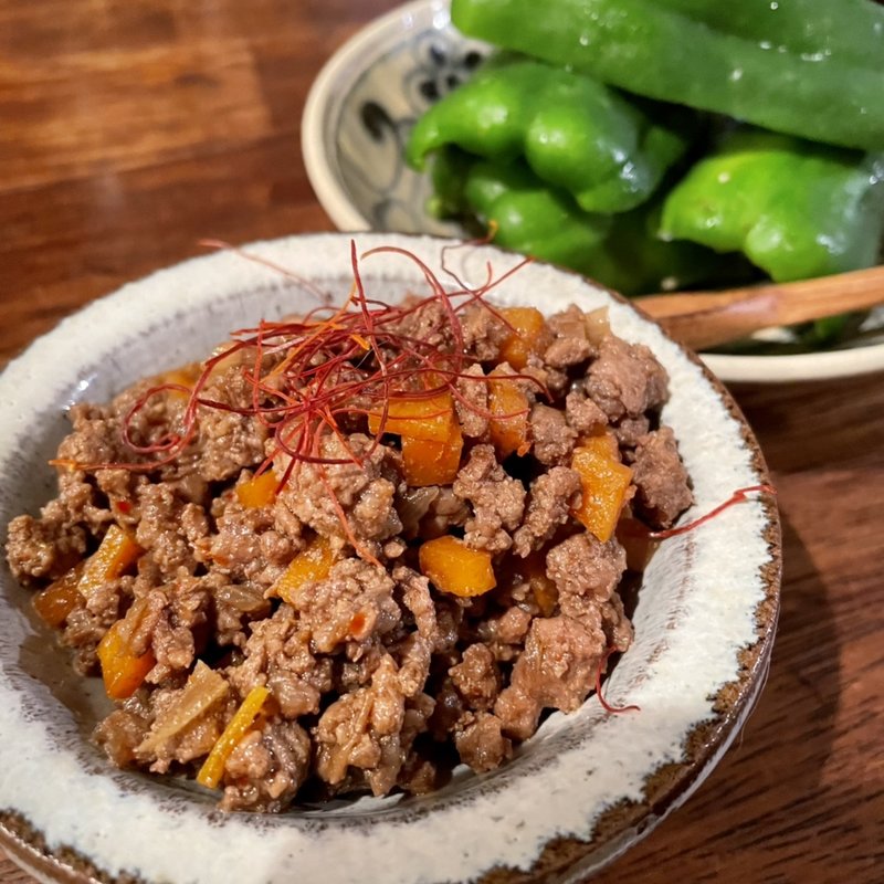 肉味噌生ピーマン(ミャンカー （miankah）)