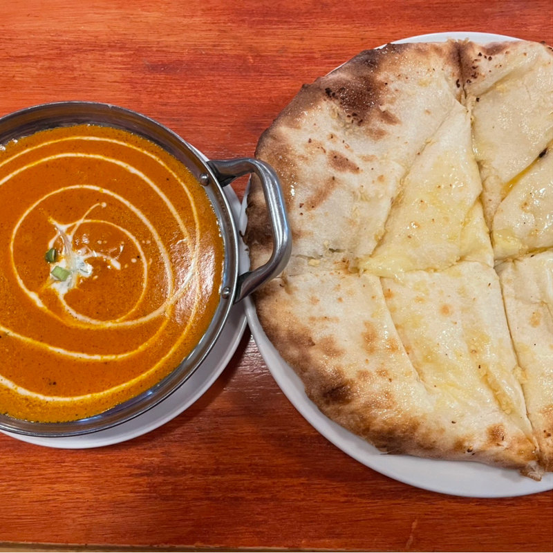 ガーリックチーズナンセット(ヒマラヤカレー 津田沼店)