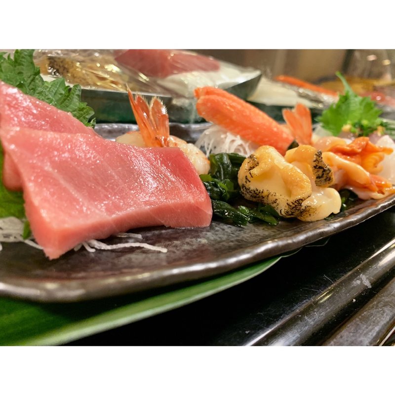 お刺身(はこだて鮨金総本店 東京銀座店 （はこだてすしきんそうほんてん）)