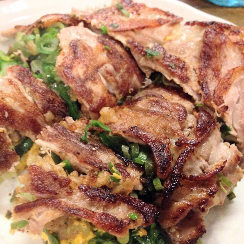 とん平焼き（ゆずポン酢味）(広島 ぶち旨屋)