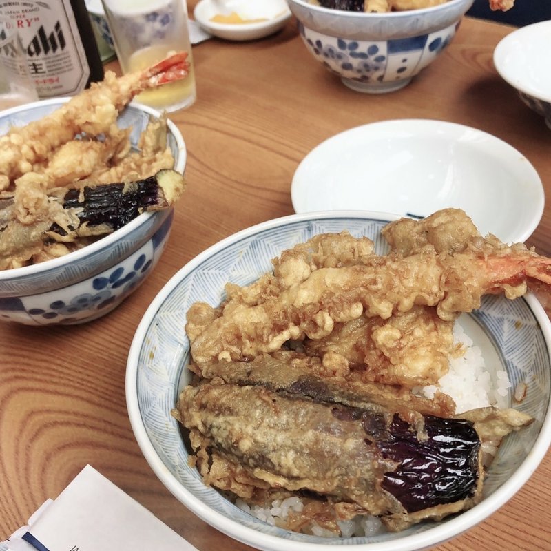 上天丼(浅草天麩羅 葵丸進)