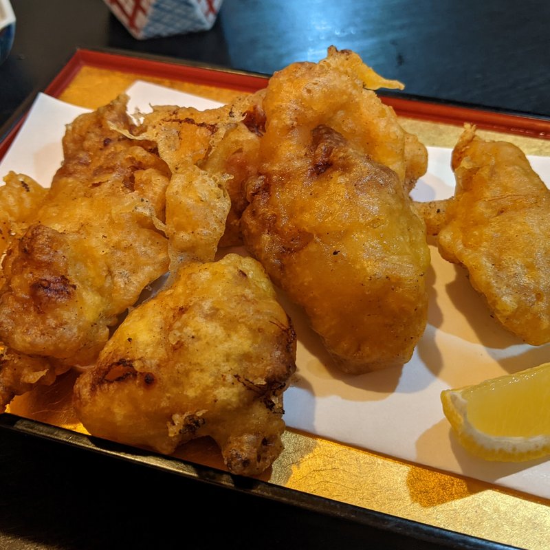 鳥天(魚処わかし)