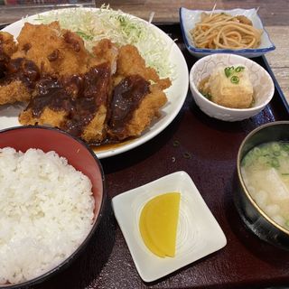 チキンカツ定食(ばんちゃ屋 山口店 )