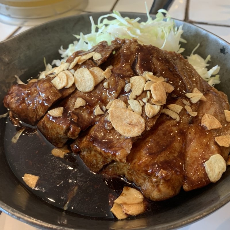 大トンテキ定食(東京トンテキ 渋谷店)