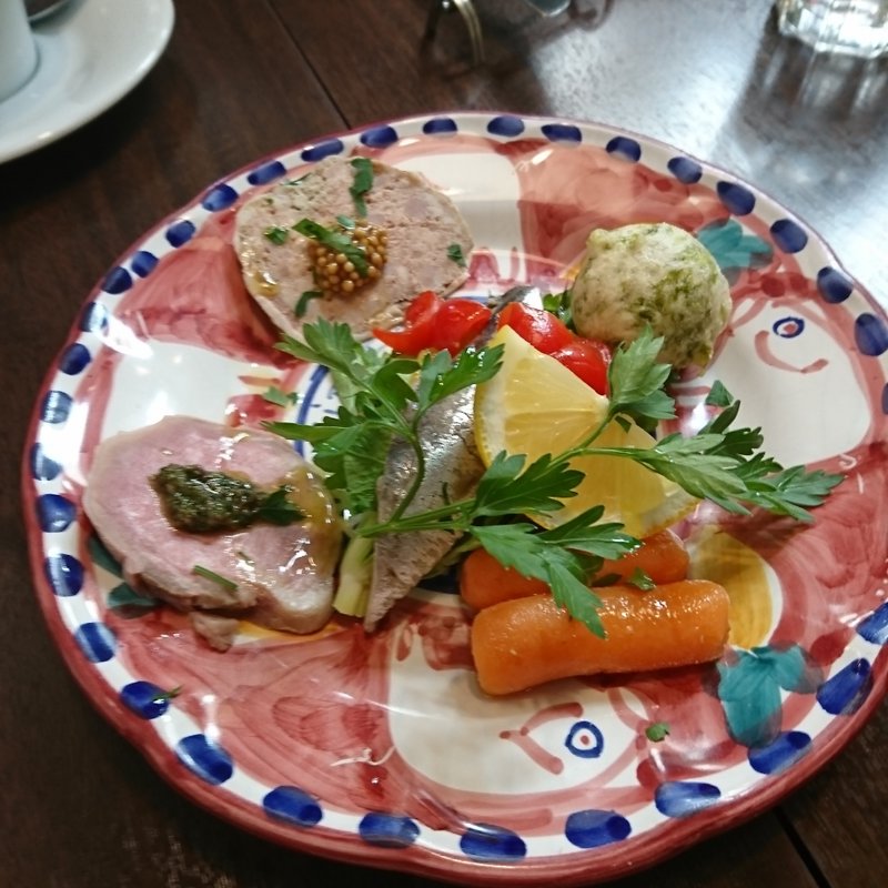 前菜盛り合わせ(アクアチプレッソ)