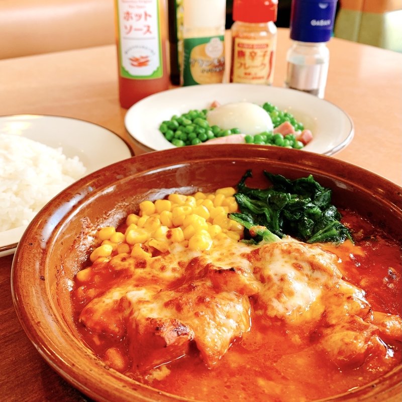 鶏肉のトマトソース煮込み(サイゼリア石岡店)