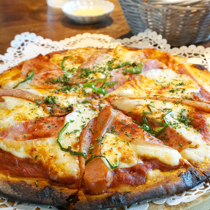 手造りハム＆ソーセージピザ(レストラン ITOSHIMA by Salute)