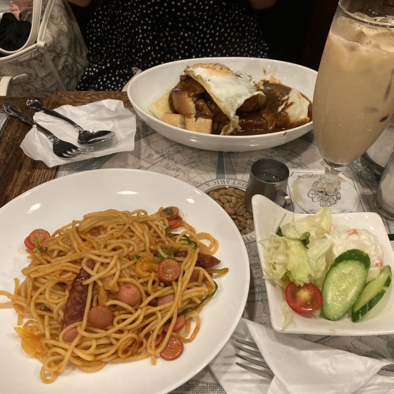 ランチ ナポリタン(珈琲伴茶夢)