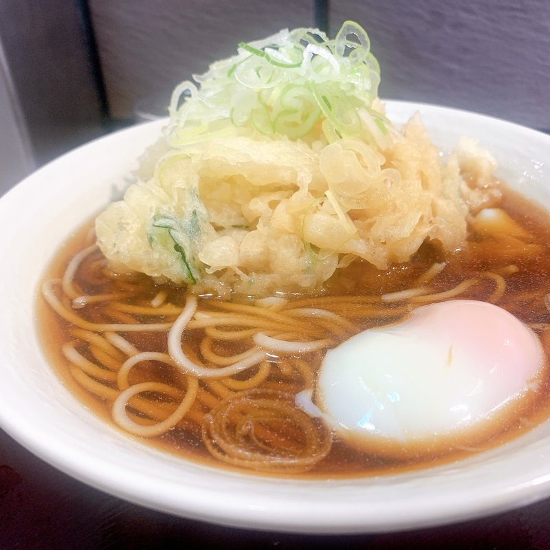 天玉そば(そば処 かめや 新橋店)