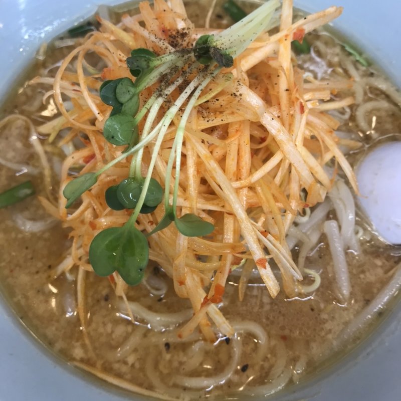 ねぎみそラーメン(くるまやラーメン 万力店 )