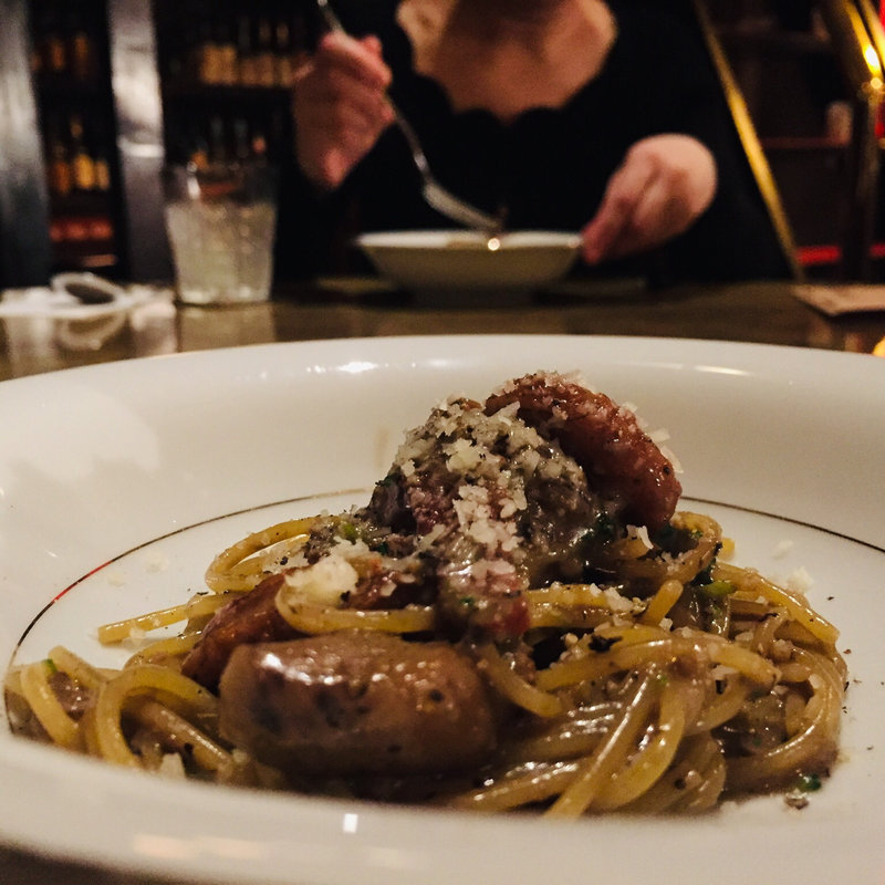 季節の野菜のペペロンチーノ(B・B13BAR （ビー・ビー サーティーン バー）)