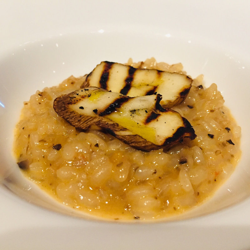 産直ポルチーニのリゾット(フランス厨房 旬彩 中央駅店 )