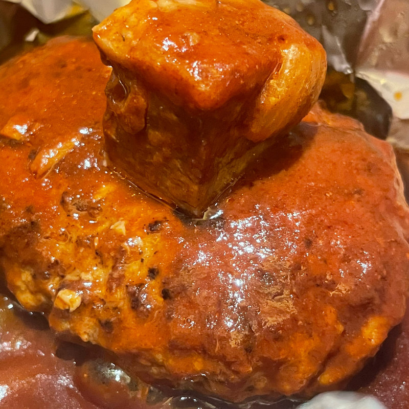 百年洋食ハンバーグステーキランチ(グリルキャピタル東洋亭 高島屋店)