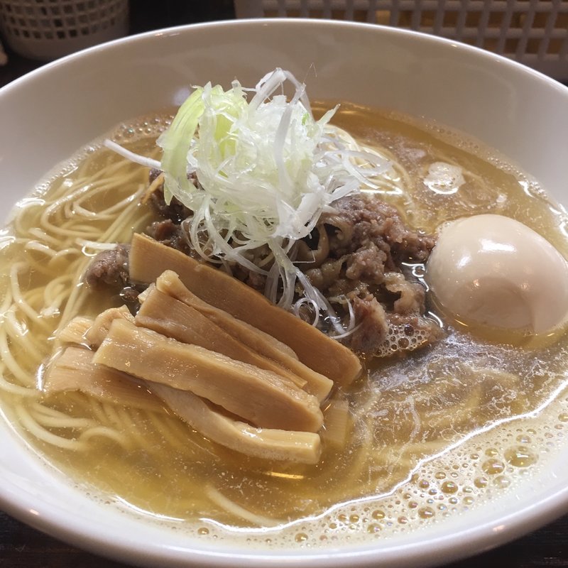 牛ニボ 塩 (限定)(麺座 かたぶつ )