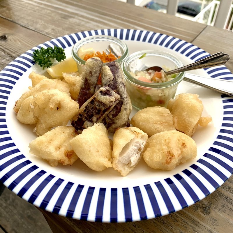 沖縄風フィッシュアンドチップス(エイトマンズ シーバーグ)