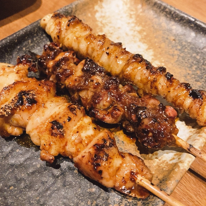 鳥皮、心下、ぼんじり(鳥つぐ)