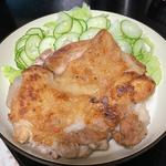 カリカリチキンステーキ(自宅)