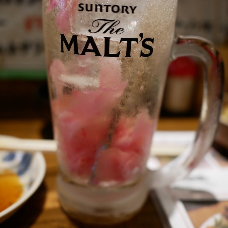 ガリピンハイボール(もつ焼き おとんば 上野店)