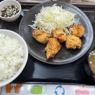 鶏むね肉の香味ダレ定食(から好し　祐天寺駅前店)