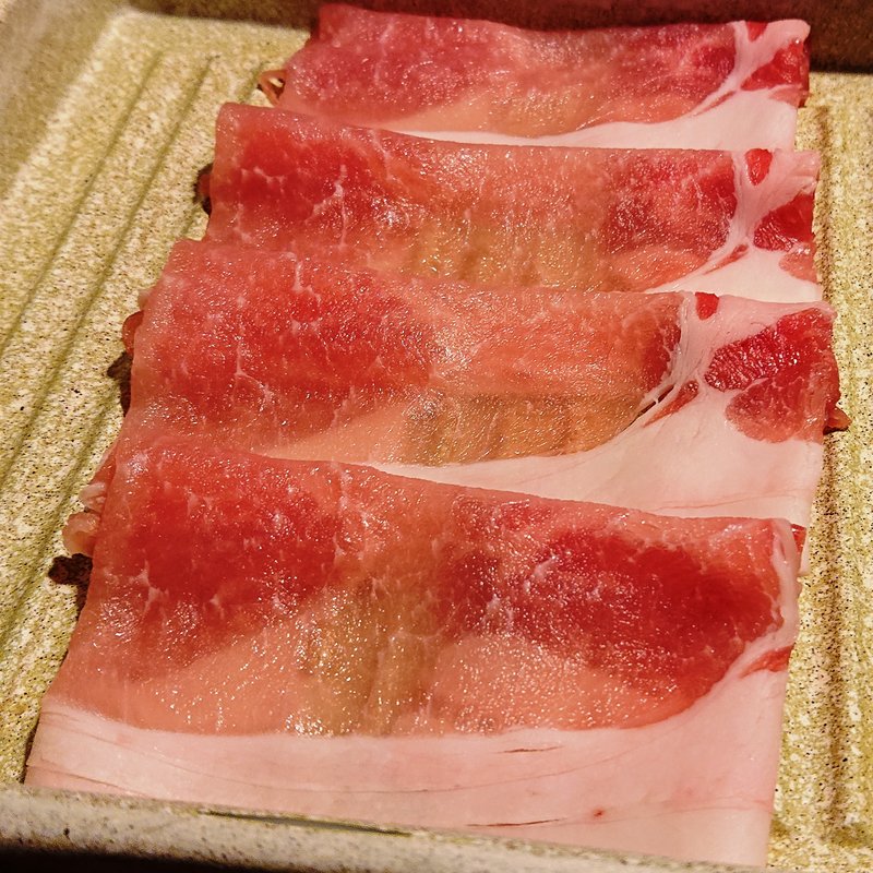 北海道つや姫豚ロース(しゃぶしゃぶ温野菜 蒲田西口店)