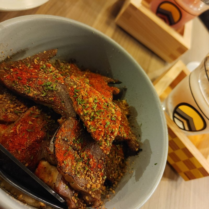 塩漬けラムの炙り(Akatsuki no Kura（アカツキノクラ）)