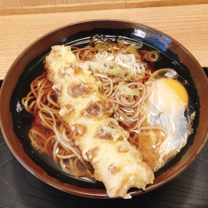 ちくわ天玉そば(おか田 )