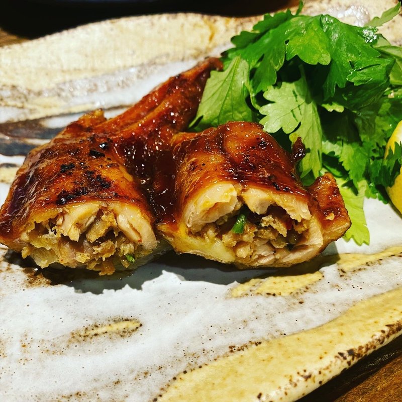 夏のスパイシー手羽餃子(宮崎県日南市 塚田農場 仙台名掛丁店 )