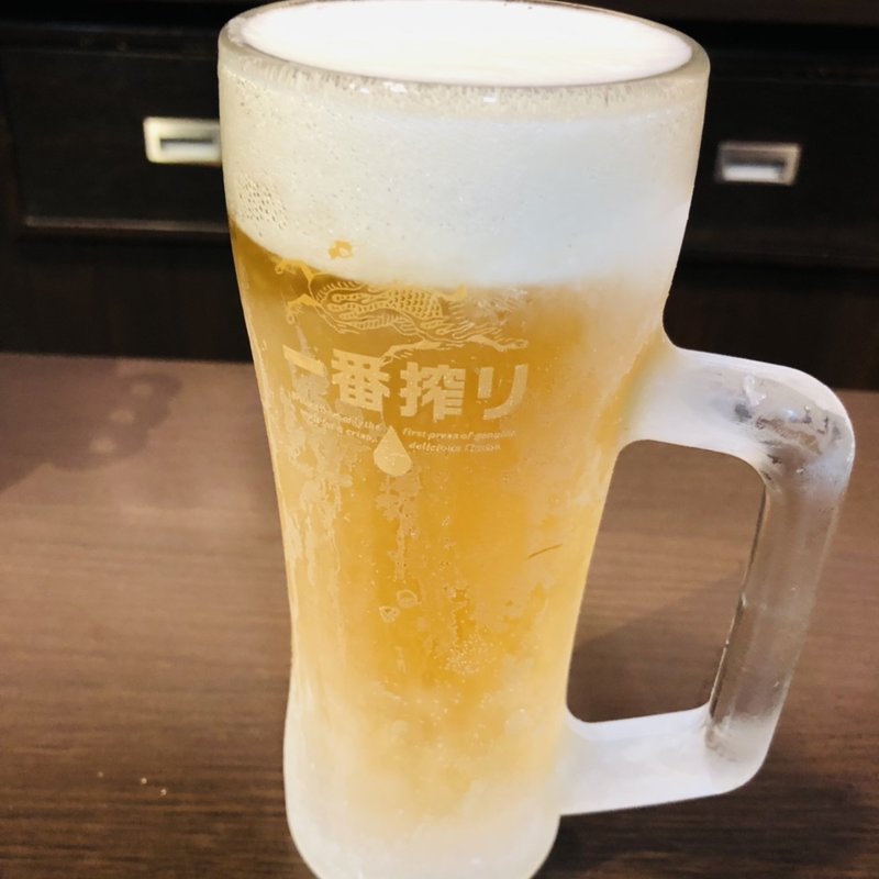 生ビール　中ジョッキー(成吉思汗 大黒屋 5丁目支店)