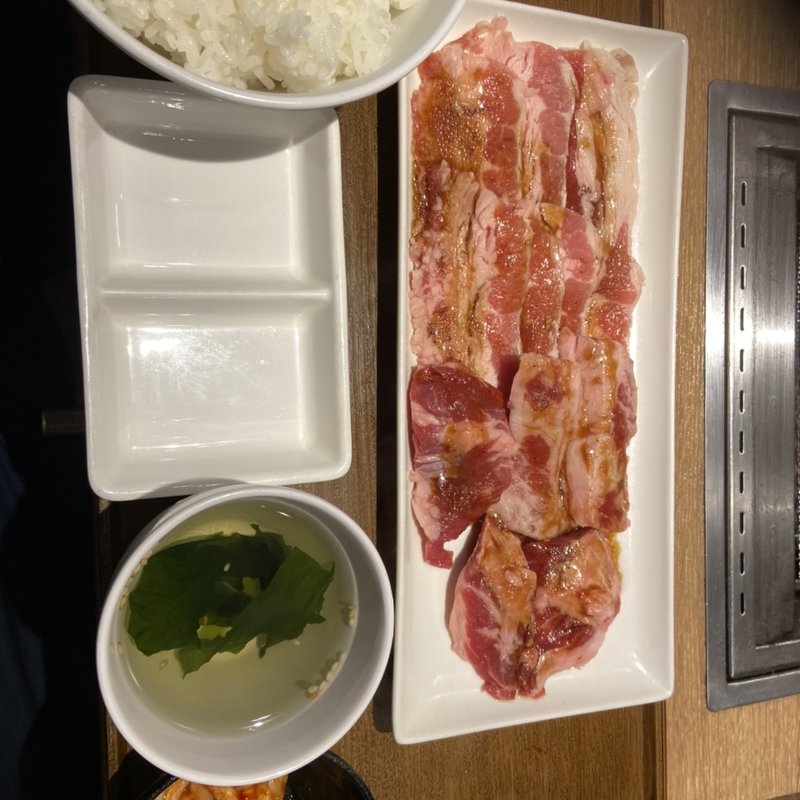 Wカルビセット(焼肉ライク　立川南口店)