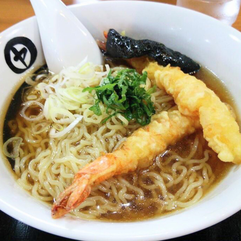 冷しえび天ラーメン(伊藤商店 （イトウショウテン）)