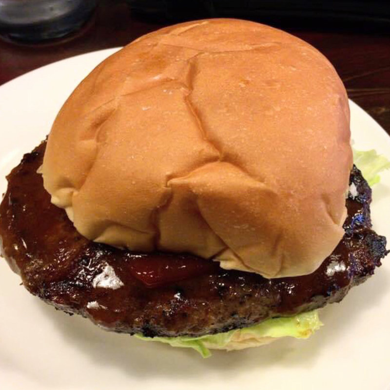 ほそやのジャンボハンバーガー(ほそやのサンド )