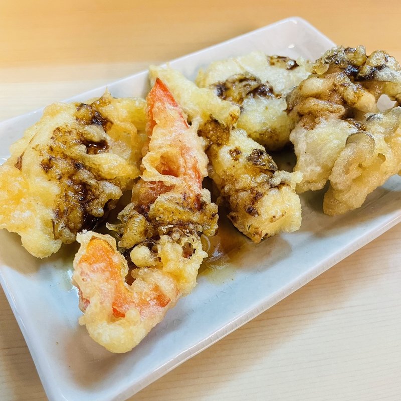 別皿野菜天(徳仙)