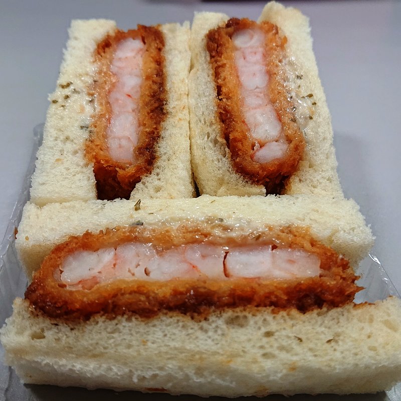 海老かつサンド(BECK'S COFFEE SHOP 八王子店 （ベックスコーヒーショップ【旧店名】BECK'S COFFEE SHOP＋）)