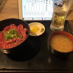 マグロ丼(鶴亀八番 姫路店)